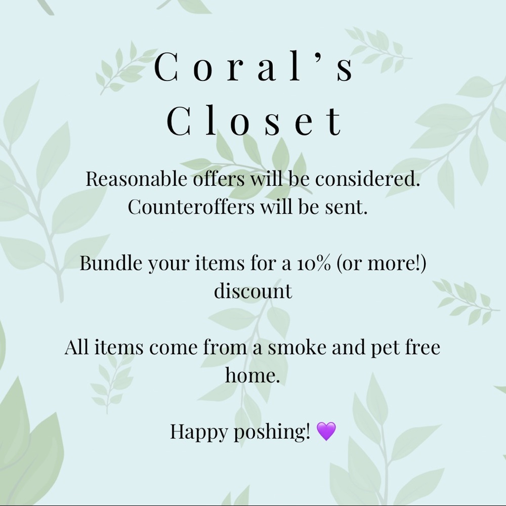 Welcome to my closet!